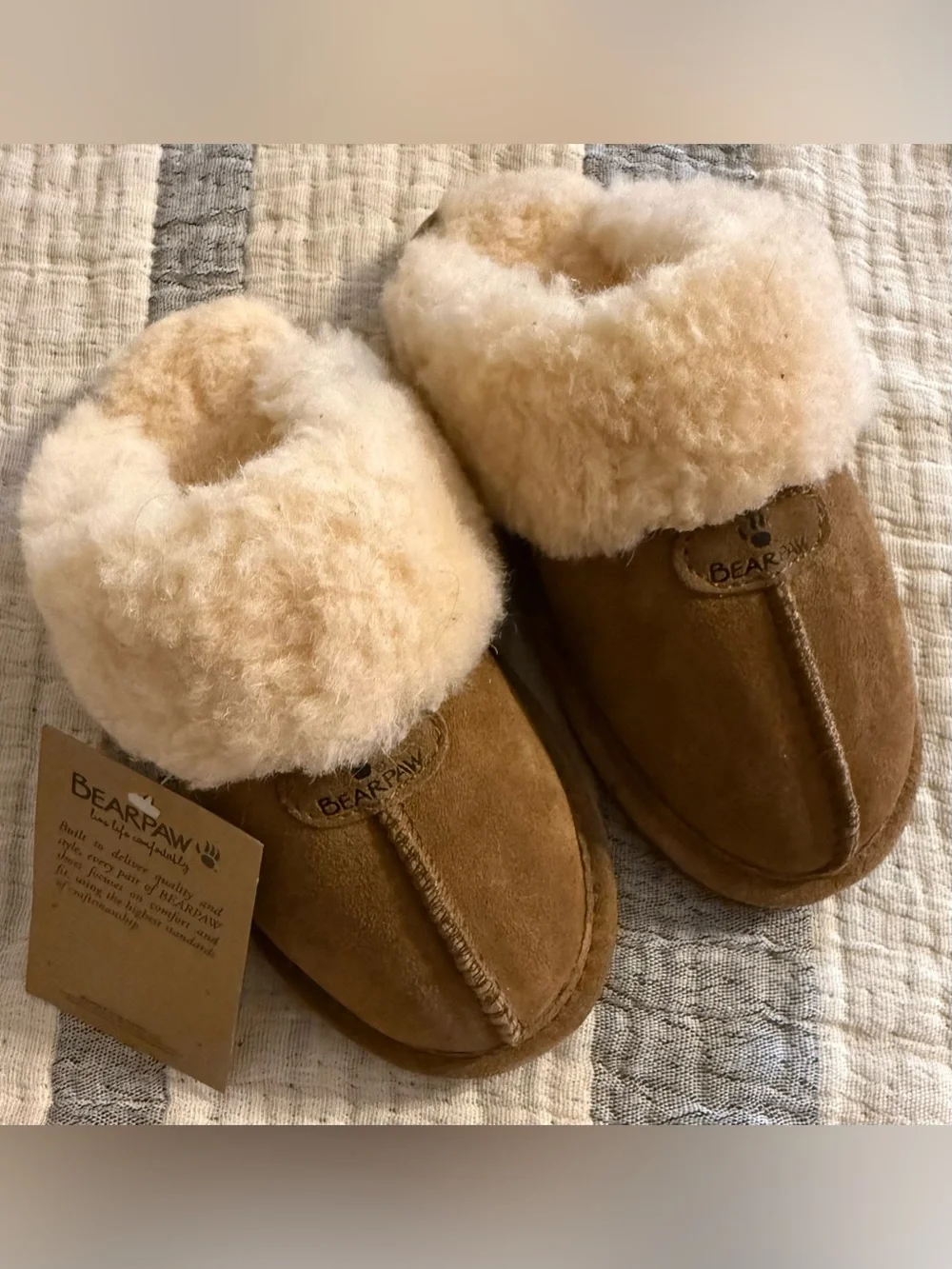 BearPaw plush shearling